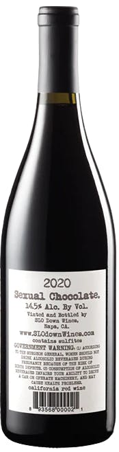 Buy Sexual Chocolate 2020 Red Blend by SLO Down Wines Online