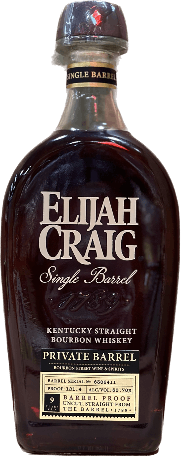 Elijah Craig Barrel Proof "Store Pick" Single Barrel Selection 21 750ml Rock W&S