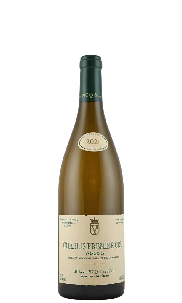 Gilbert Picq Chablis Premier Cru Vosgros 2022 750ml - Vine Republic