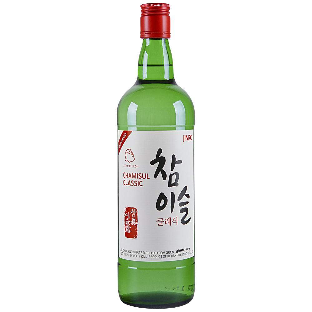 Traditional Korean Soju Chamisul Jinro 20.1%. - Jinro