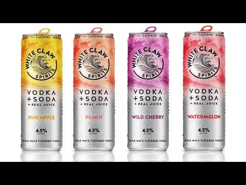 White Claw Vodka Soda Variety 8 pack 12 oz. Can - Garden State Discount ...