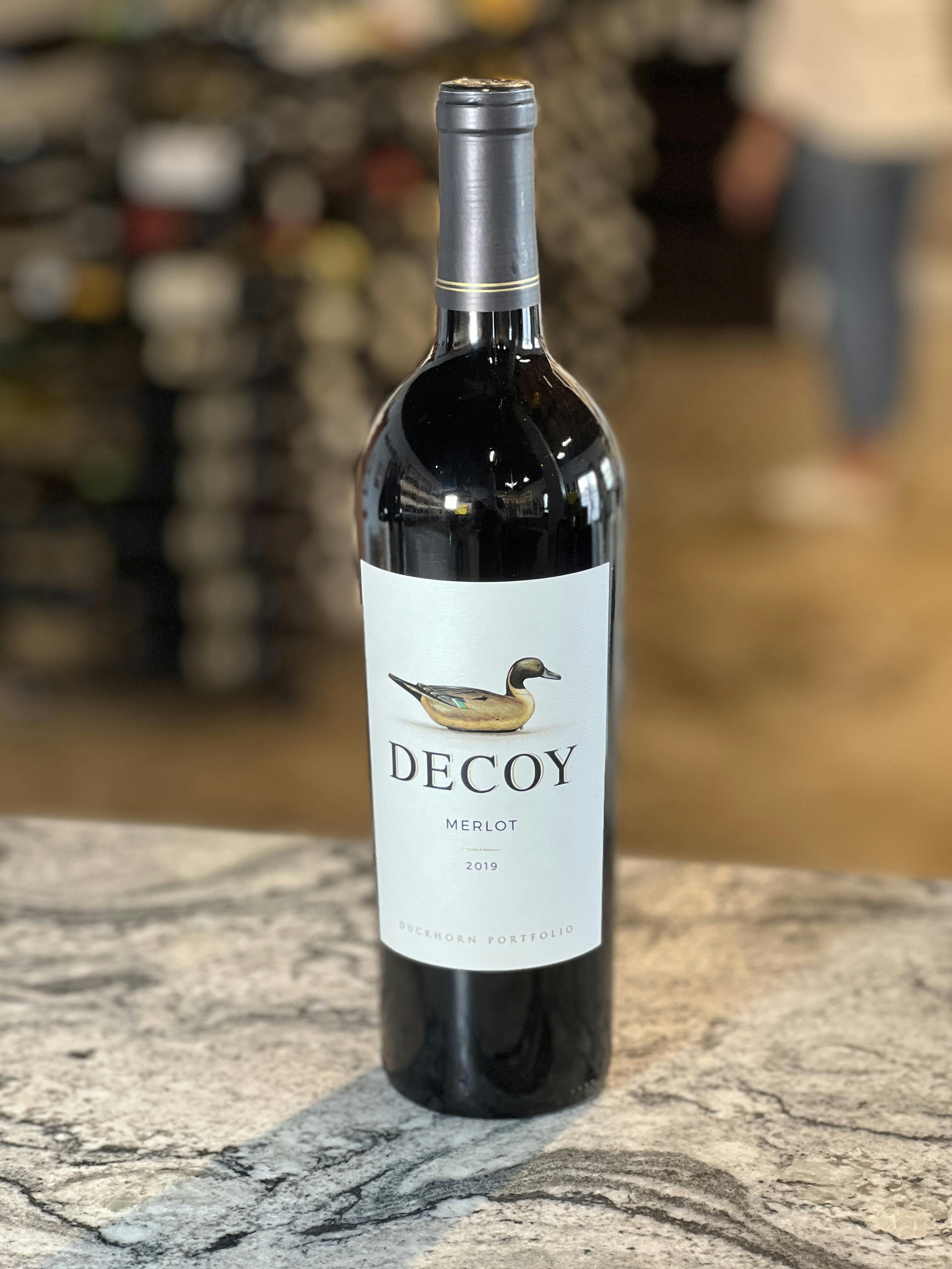 Decoy Duckhorn Merlot 750ml Tonic Bottle Cork - Main Image