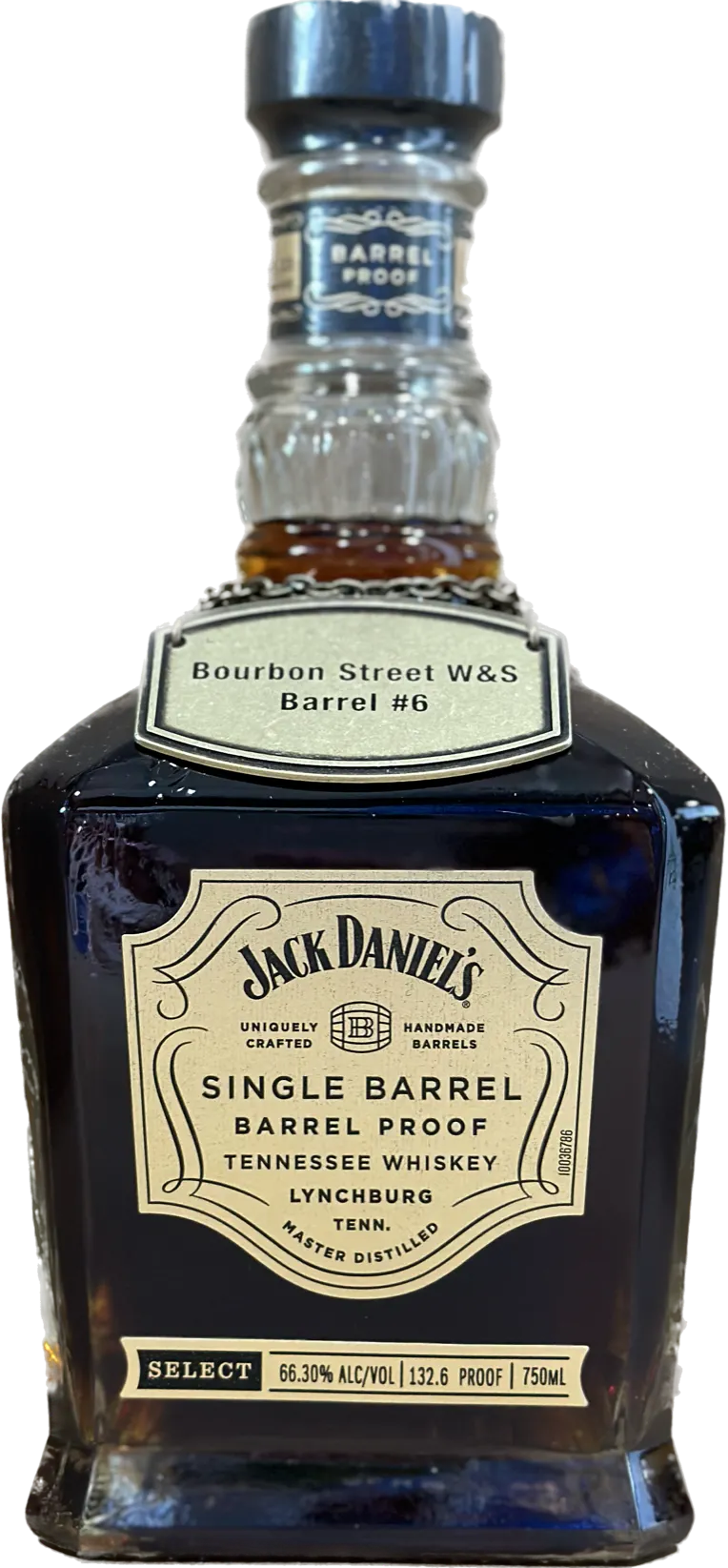Jack Daniel's "Store Pick" Single Barrel Barrel Proof Selection #6  750ml