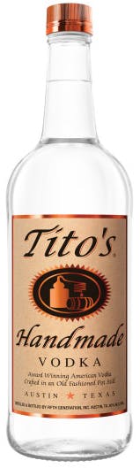 Tito's Vodka 1-Liter Bottle (Texas, USA) - The Urban Grape Boston