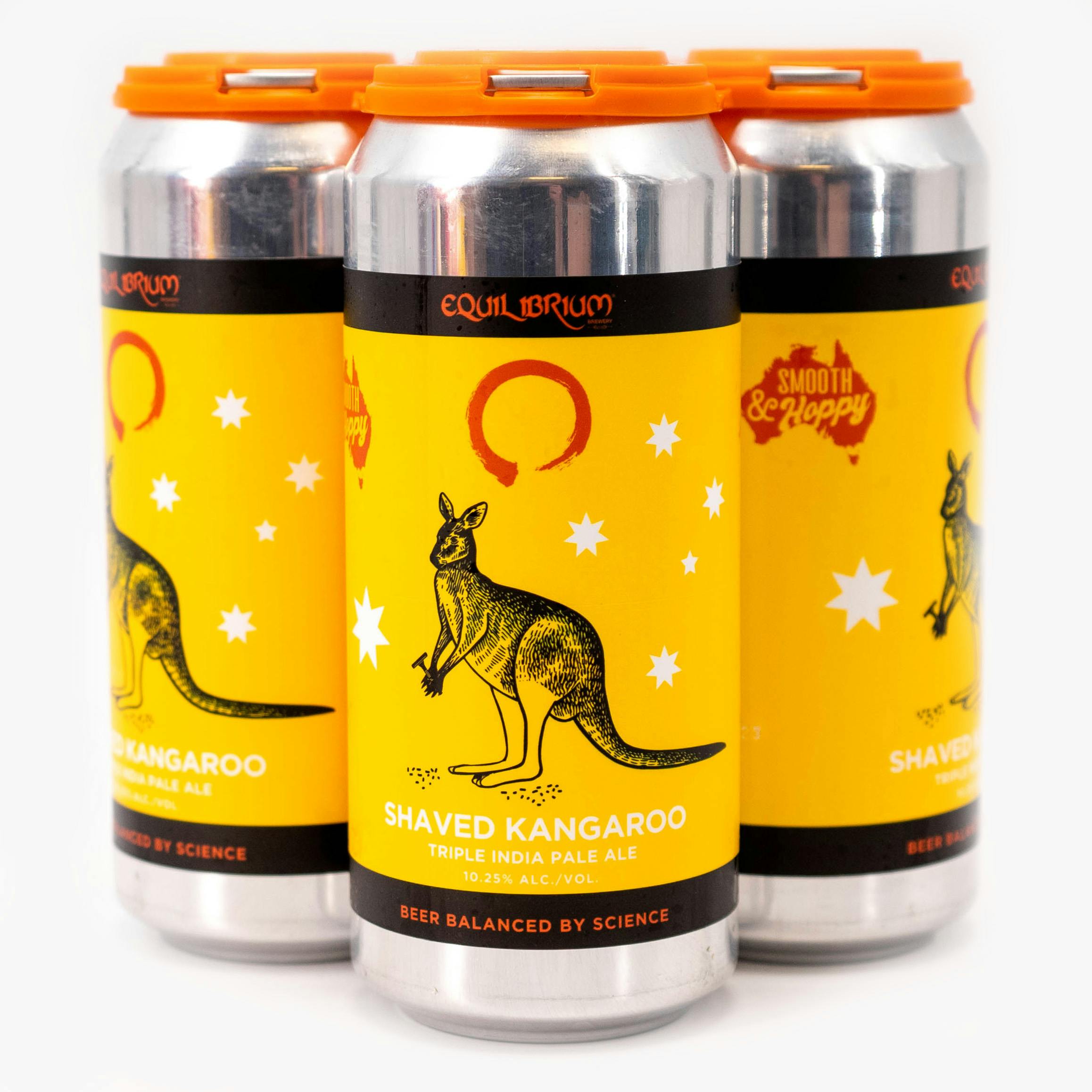 Equilibrium Brewery Shaved Kangaroo TIPA 4 pack 16 oz. Can