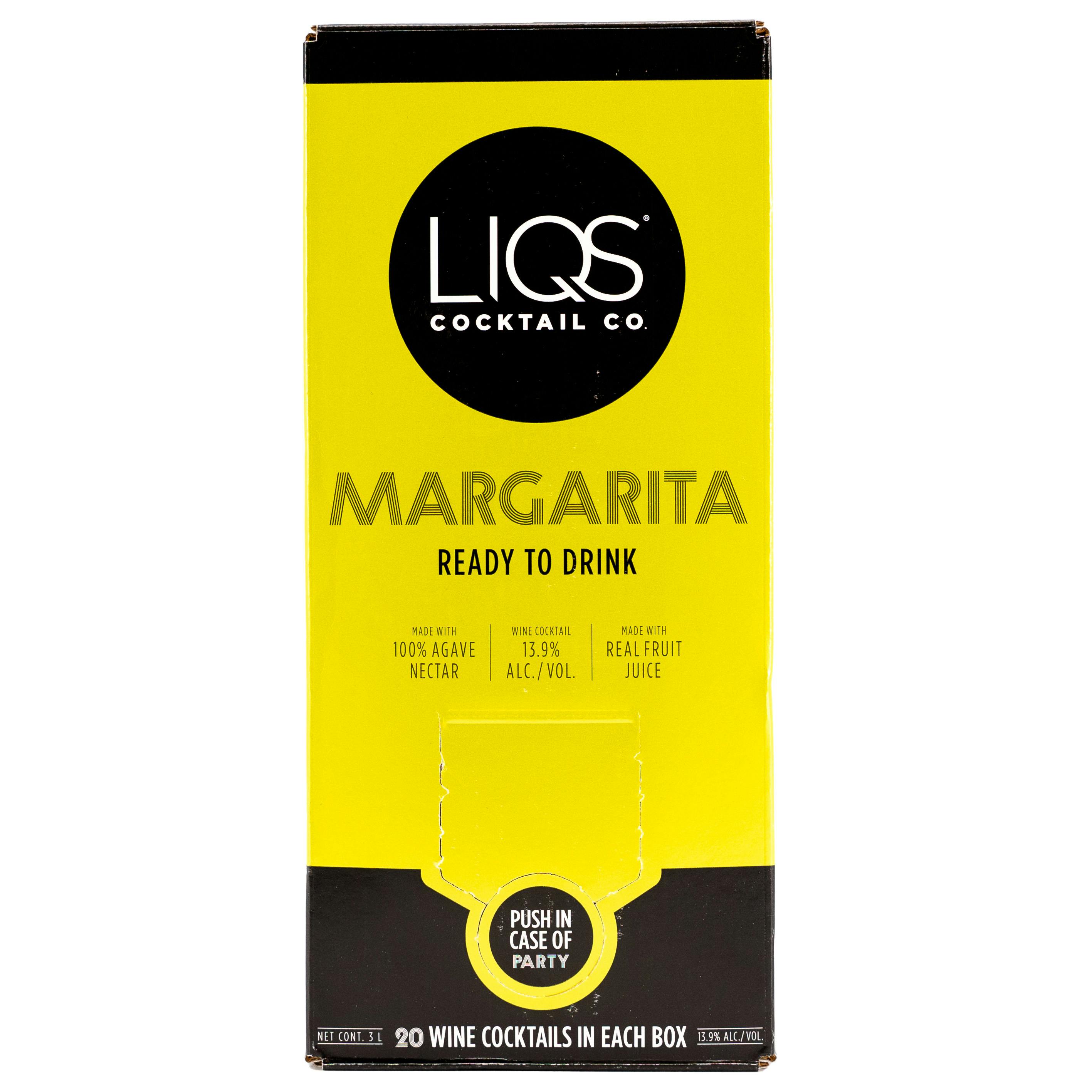 LIQS Margarita 3L Argonaut Wine & Liquor
