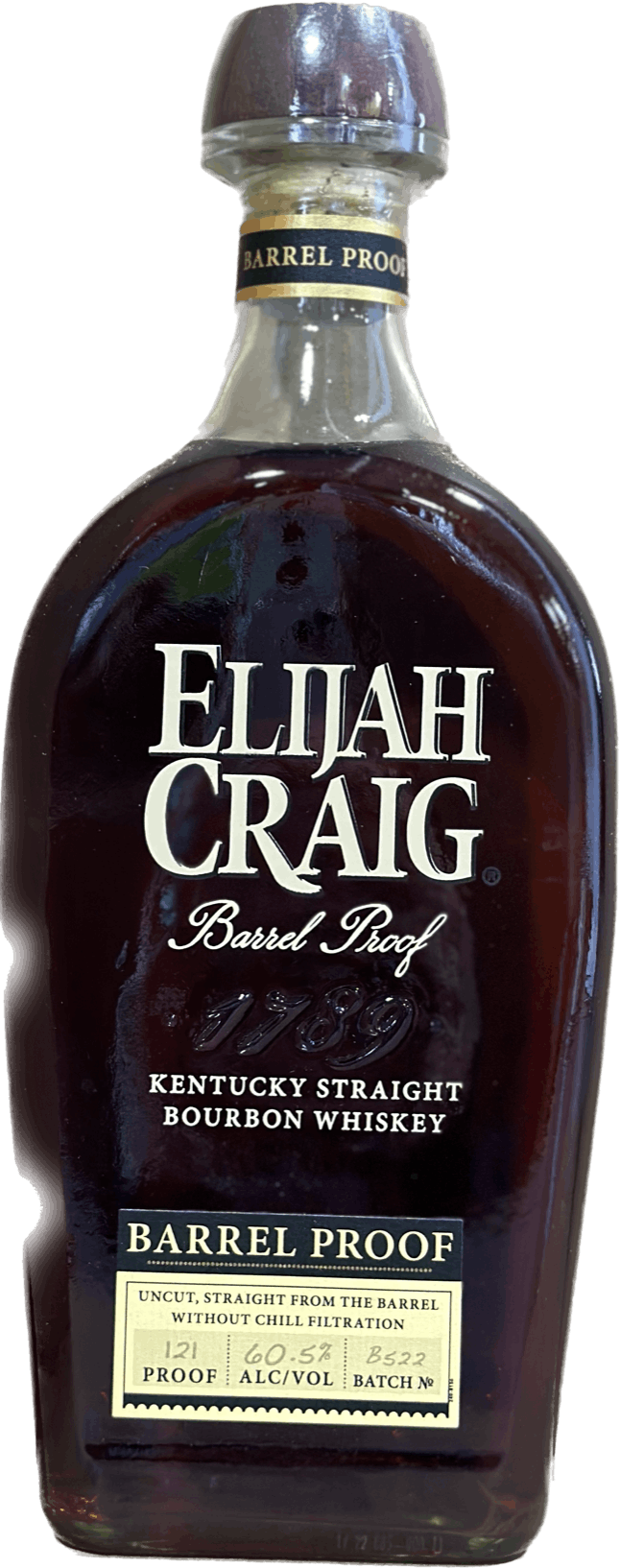 Elijah Craig Barrel Proof B522 Kentucky Straight Bourbon Whiskey 2022