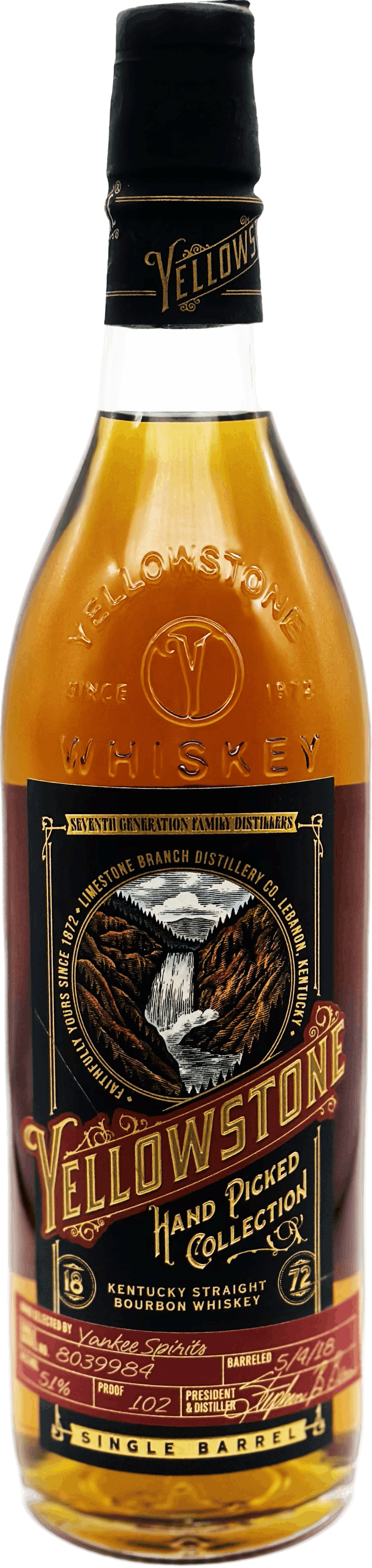 Yellowstone Private Barrel 750ml Yankee Spirits