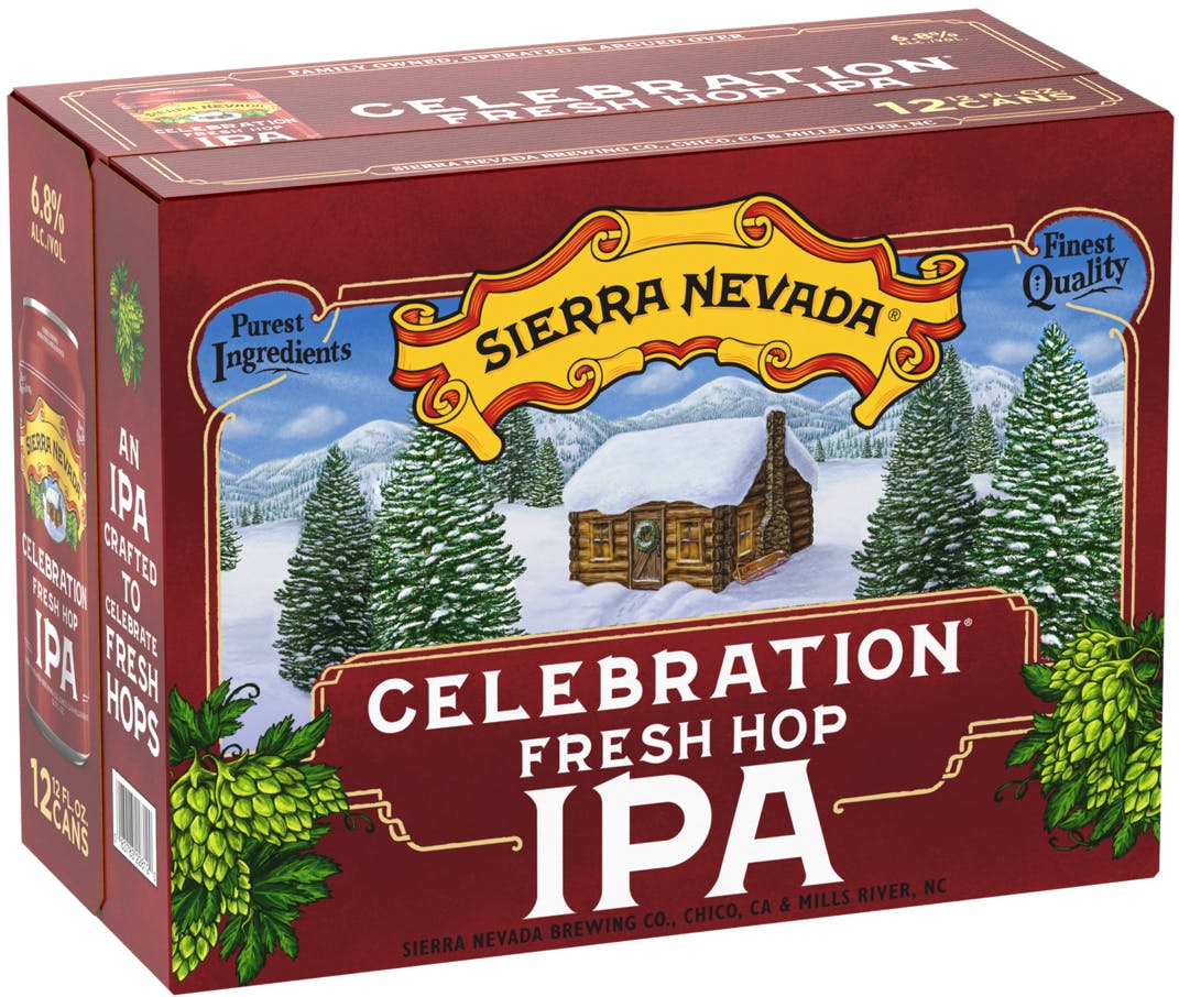 Sierra Nevada Celebration Ale Fresh Hop IPA 6 Pack 355ml Can Buster S   681638 