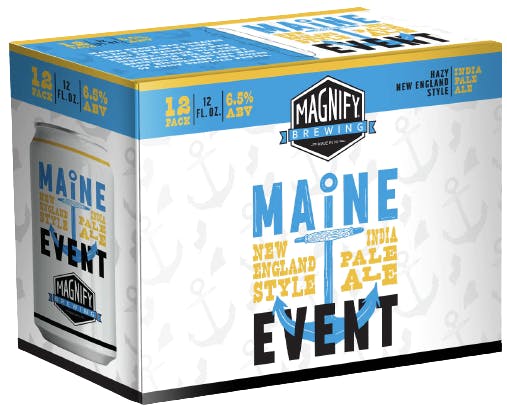 Magnify Brewing Company Maine Event IPA 6 pack 12 oz. Can 