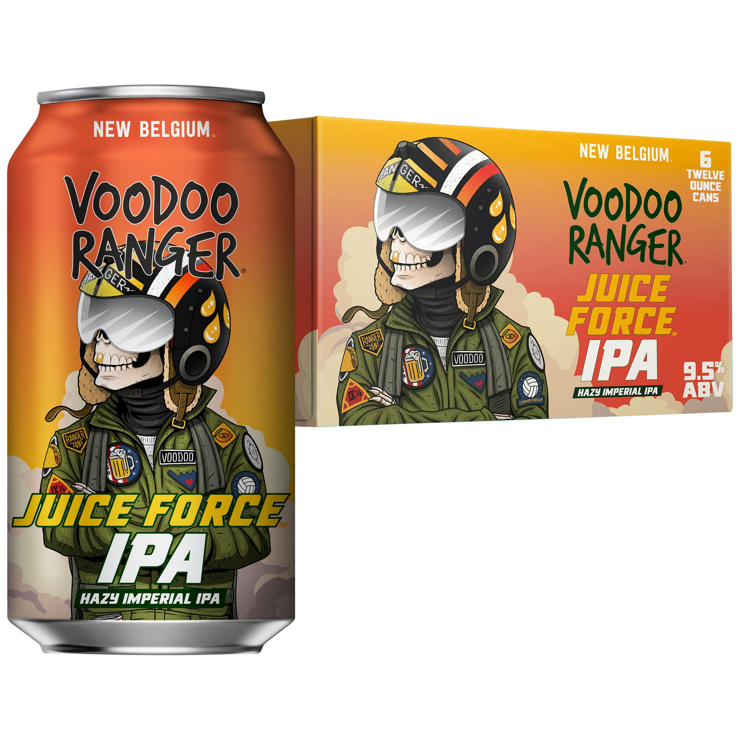 New Belgium Voodoo Ranger Juice Force 6 pack 12 oz. Can - Vine Republic