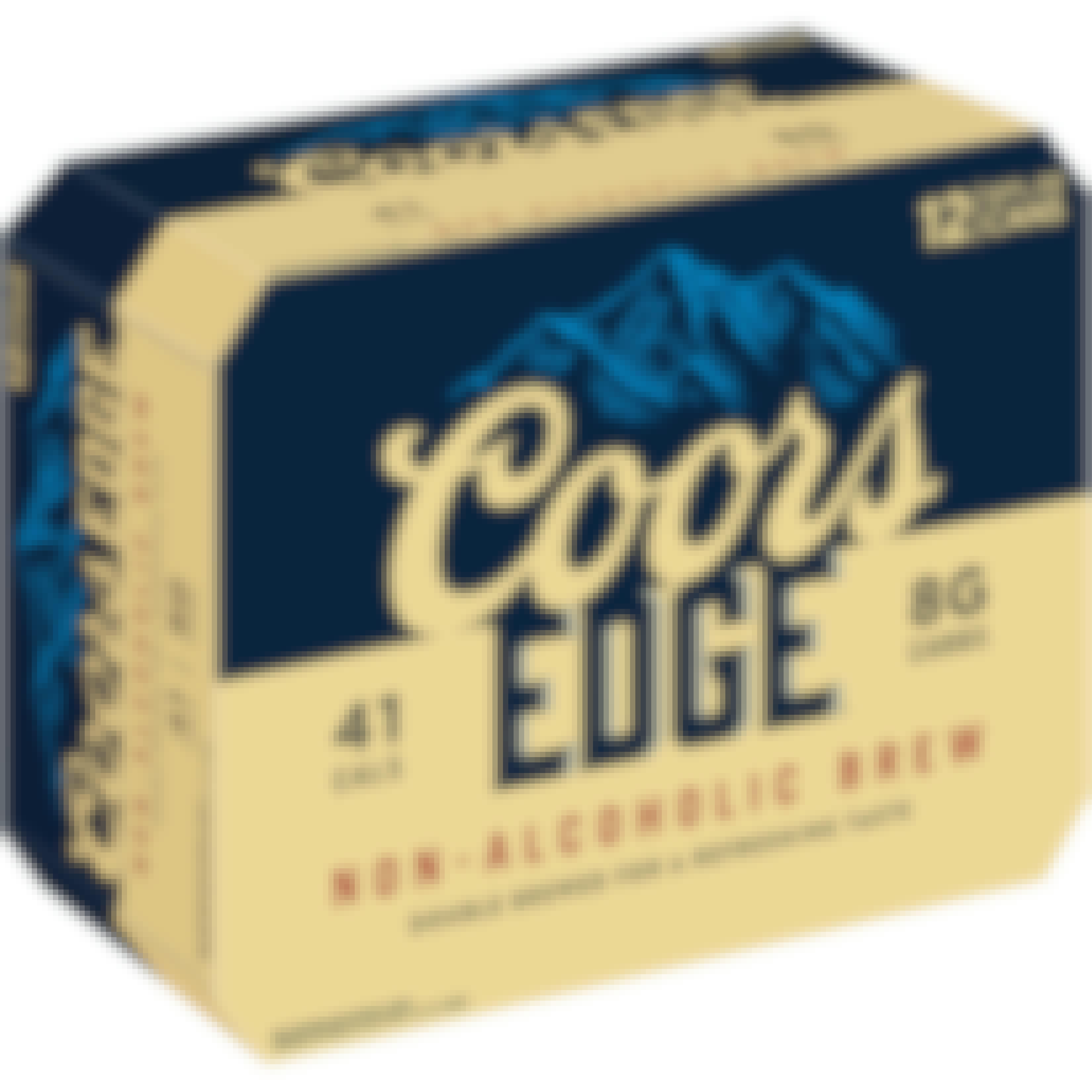 Coors Edge Non-Alcoholic Beer 12 pack 12 oz. Can