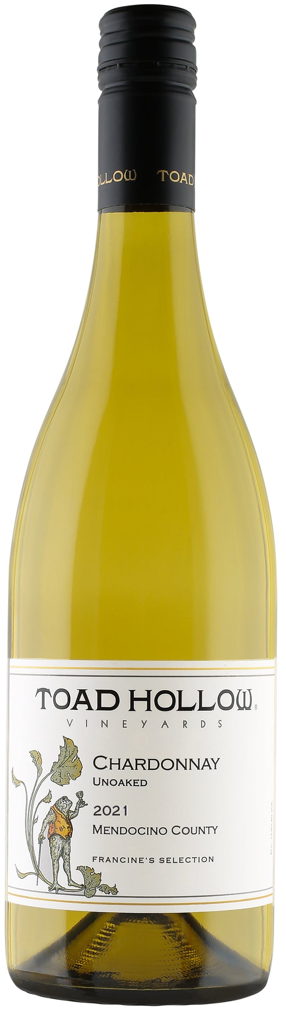 Toad Hollow Unoaked Chardonnay 2021 750ml Buster's Liquors & Wines