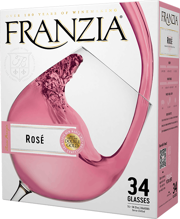 Franzia Rose 500ml Tetra Pak - Yankee Spirits