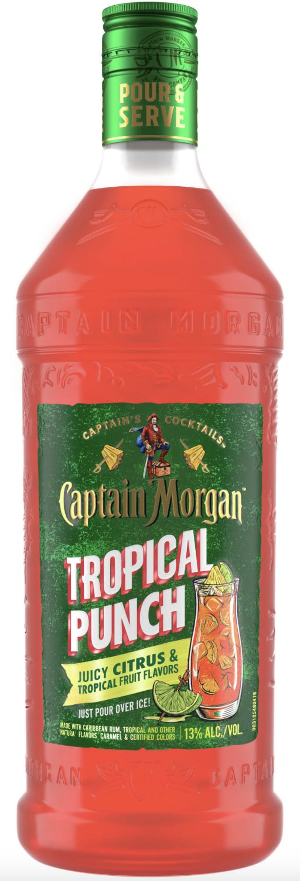 Captain Tropical Punch 1.75L The Wine Guy