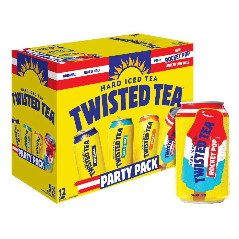 Twisted Tea Party Pack 12 Pack 12 Oz. Can - Yankee Spirits