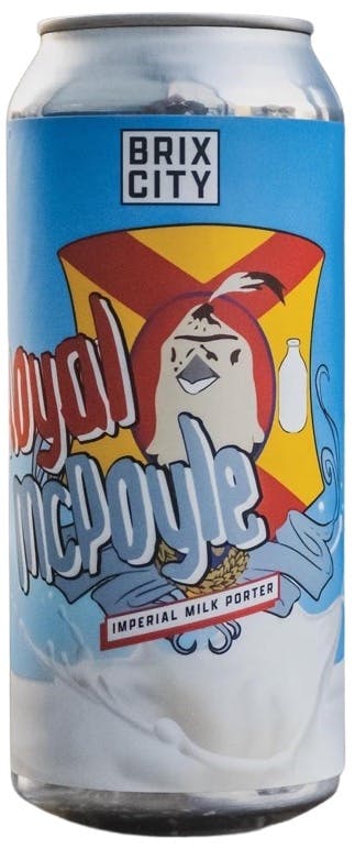 Brix City Brewing Royal Mcpoyle Imperial Porter 4 pack 16 oz. Can 