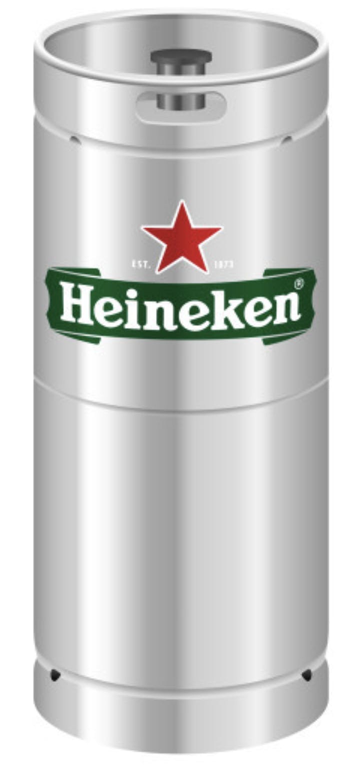 Heineken Lager 1/6 BARREL KEG 1/6 Barrel Keg Garden State Discount