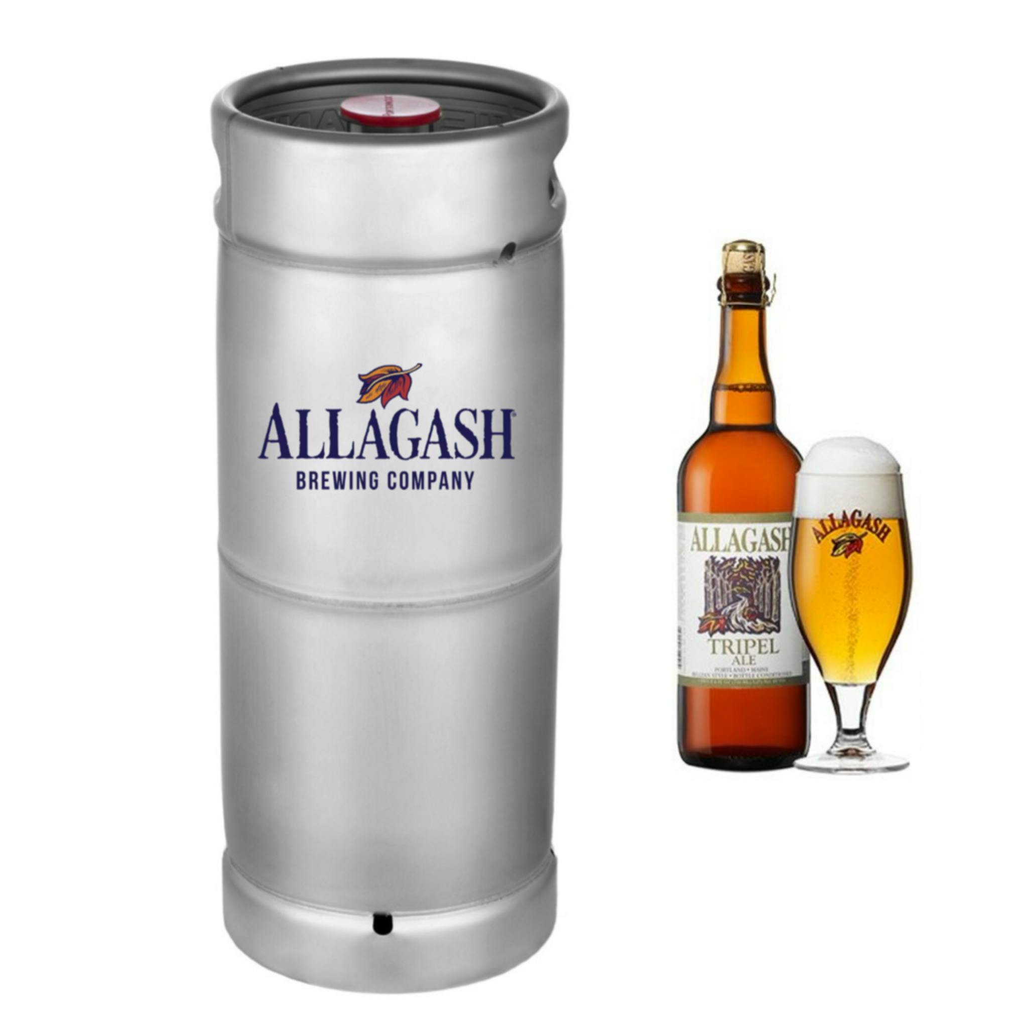 Allagash WHITE 1/6 BARREL KEG 1/6 Barrel Keg Garden State Discount