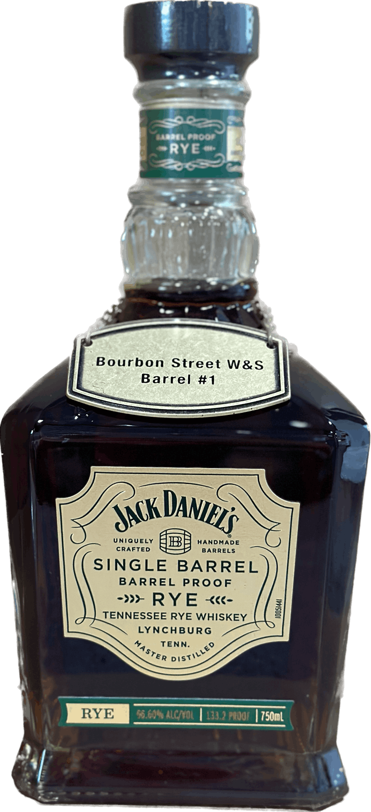 Jack Daniel's BSWS "Store Pick" Single Barrel Barrel Proof Rye ...