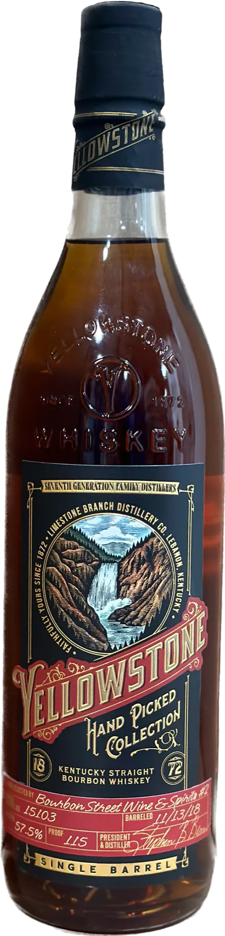 Yellowstone Handpicked Bourbon "Store Pick" #2 750ml