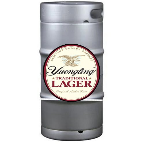 Yuengling Traditional Lager 1/4 BARREL KEG 1/4 Barrel Keg Garden