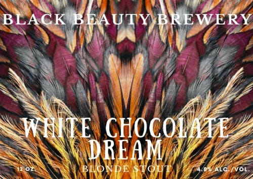 Black Beauty White Chocolate Dream Blonde Stout 6PK 12 oz 6 pack 12 oz. Can - Petite Cellars