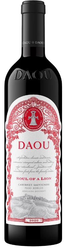 DAOU Soul Of A Lion 2020 750ml - The Grape Tray