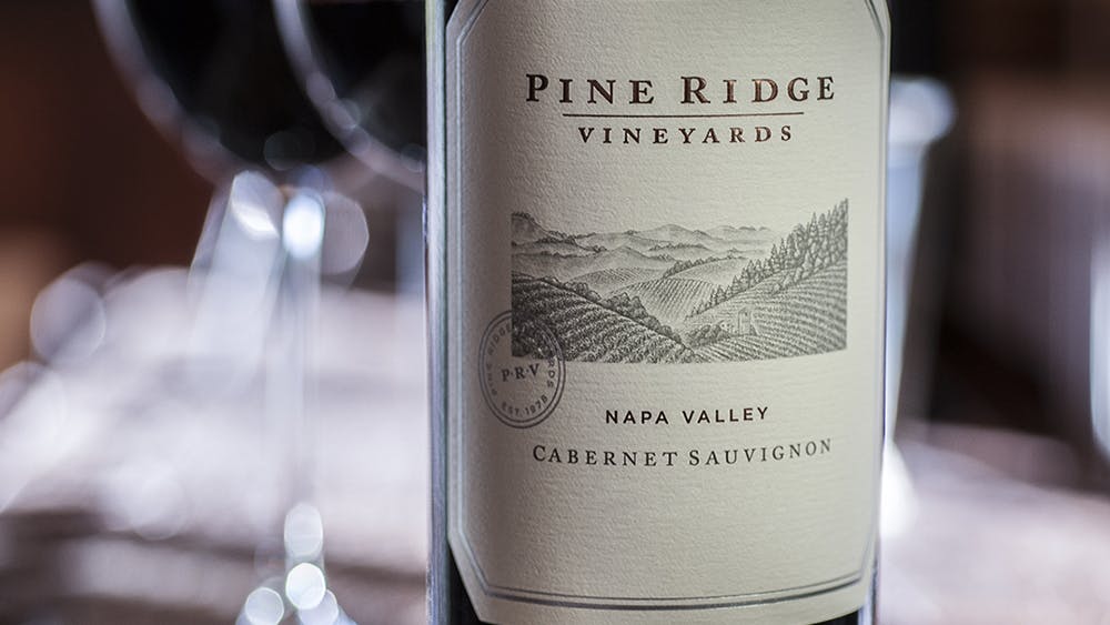 Pine Ridge Napa Valley Cabernet Sauvignon 2022 750ml Bedford