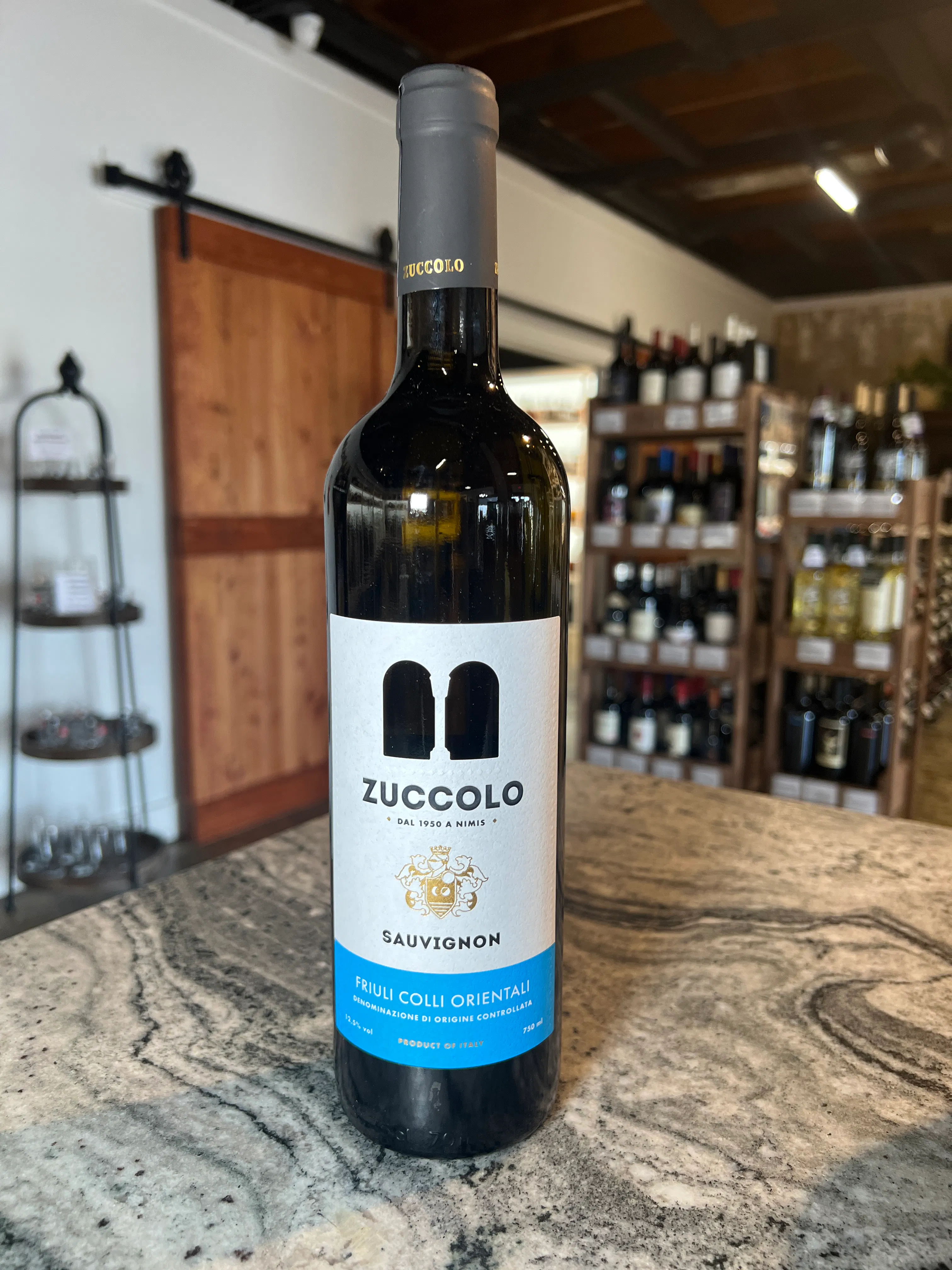 Zuccolo Friuli Grave Sauvignon Blanc 750ml - Tonic Bottle & Cork