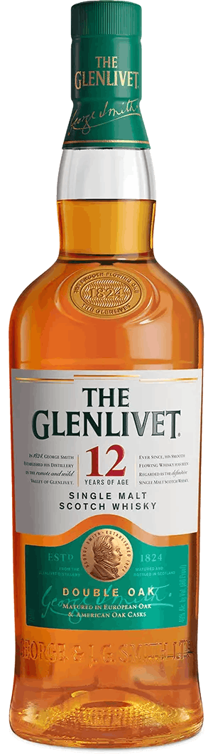 The Glenlivet 12 Year Old Single Malt Scotch Whisky 750mL, 80 Proof 