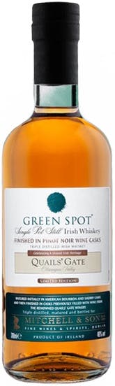 Spot Whiskeys Green Spot Quails' Gate Irish Whiskey 700ml