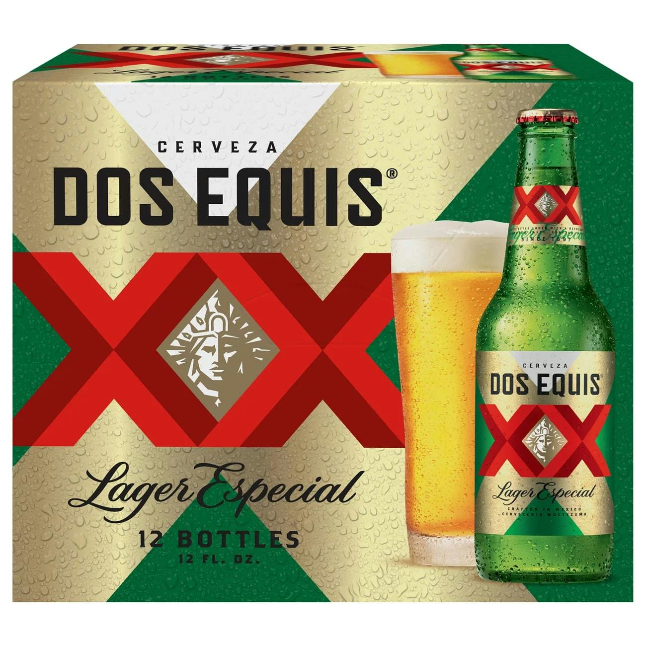 Dos Equis Lager Especial 12 pack 12 oz. Bottle H Liquor