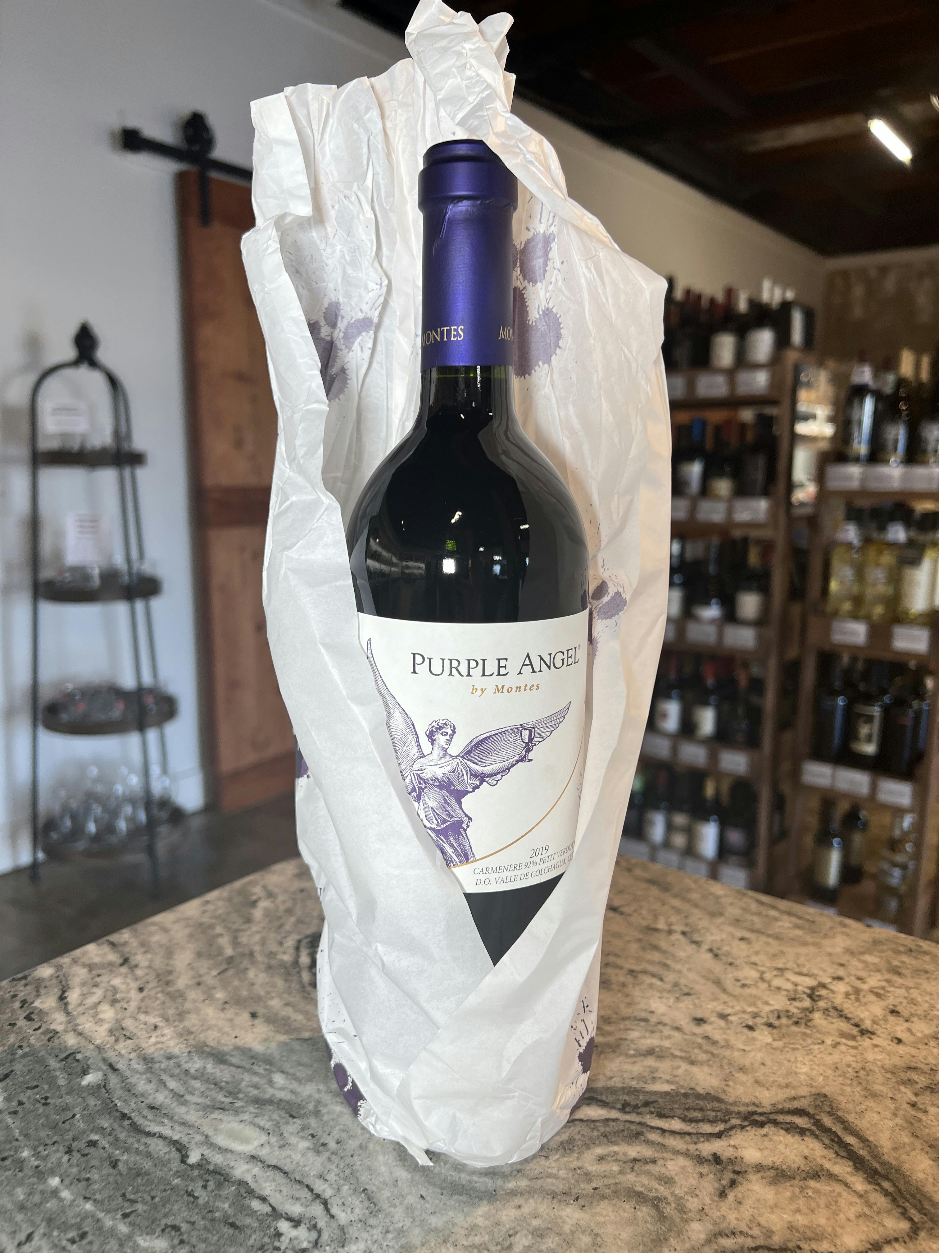 Montes Purple Angel 750ml - Tonic Bottle & Cork
