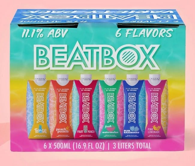 BeatBox Variety Pack 6 pack 500ml Tetra Pak H Liquor