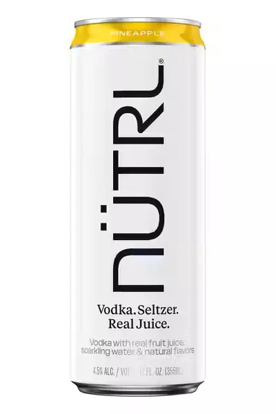Nütrl Pineapple Vodka Soda 720ml Can - Yankee Spirits