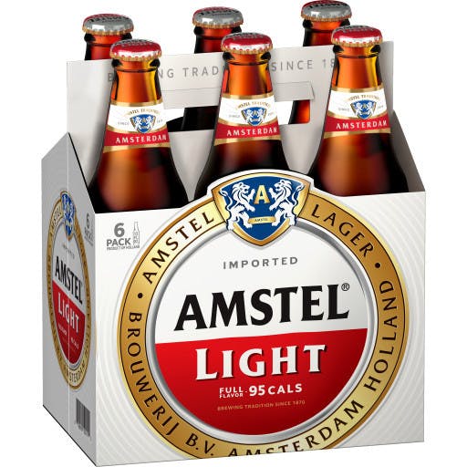 Amstel Light 6 pack 12 oz. Bottle - Petite Cellars