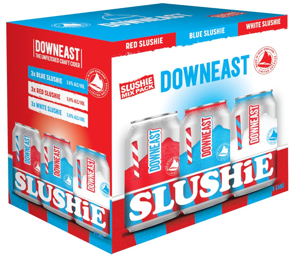 Downeast Cider House Slushie Mix Pack 9 pack 12 oz. Can - Yankee Spirits