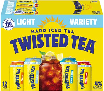 Twisted Tea Light Variety 12 pack 12 oz. Can - Petite Cellars