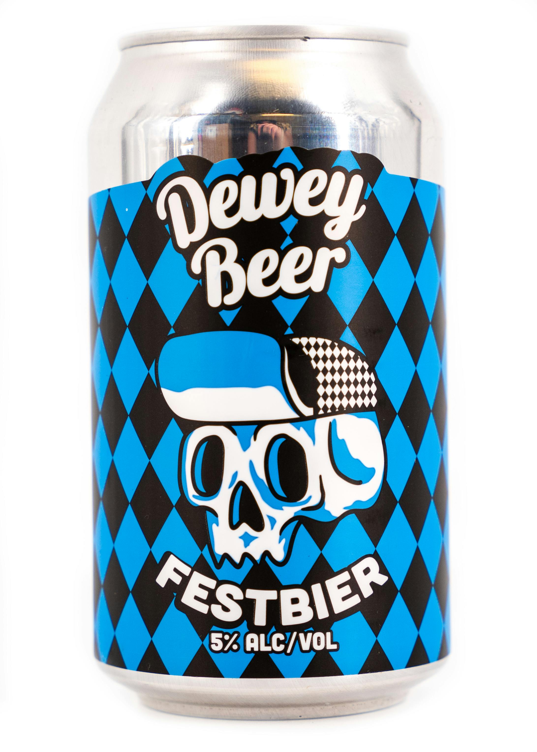Dewey Beer Company Festbier 6 pack 12 oz. Can Argonaut Wine & Liquor
