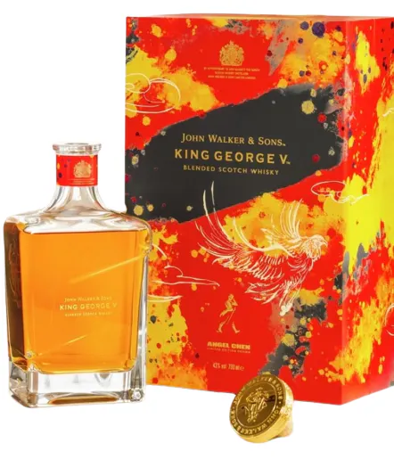 Johnnie Walker King George V Angel Chen Limited Edition Scotch 