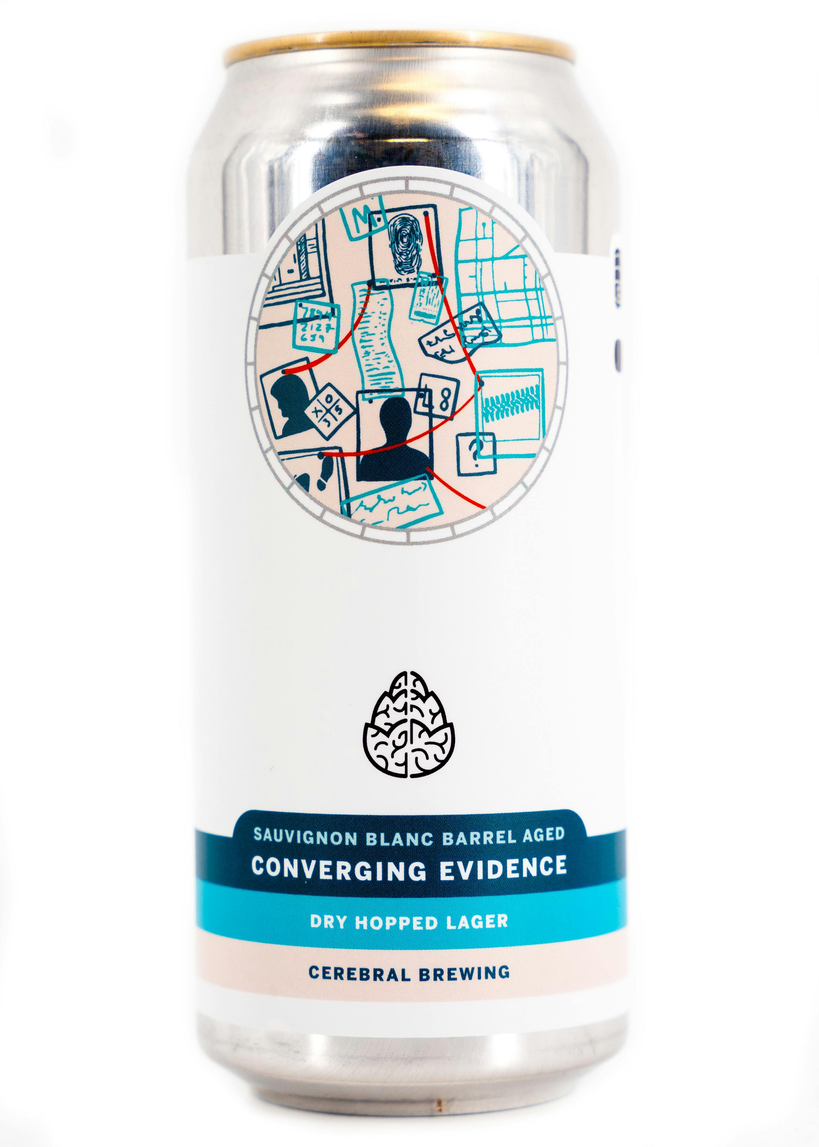 Cerebral Brewing Converging Evidence 4 pack 16 oz. Can - Argonaut Wine ...