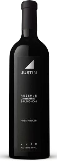 Justin Reserve Cabernet Sauvignon 2019 750ml The Grape Tray