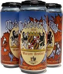 Mobtown Brewing Company Mobtoberfest 6 pack 12 oz. Can - Petite Cellars