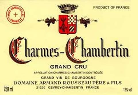 Domaine Armand Rousseau Charmes Chambertin 2019 750ml