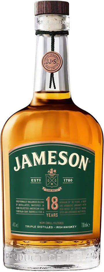 Jameson Bow Street Irish Whiskey 18 year old