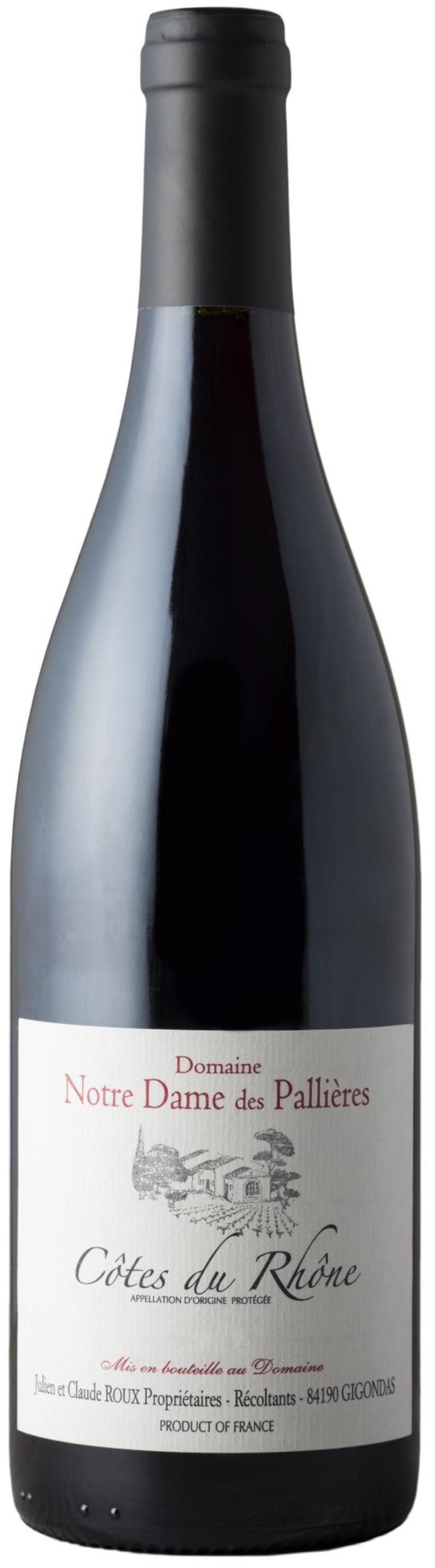 Domaine Notre Dame des Pallières Les Rieus Cotes du Rhone Rouge 2021