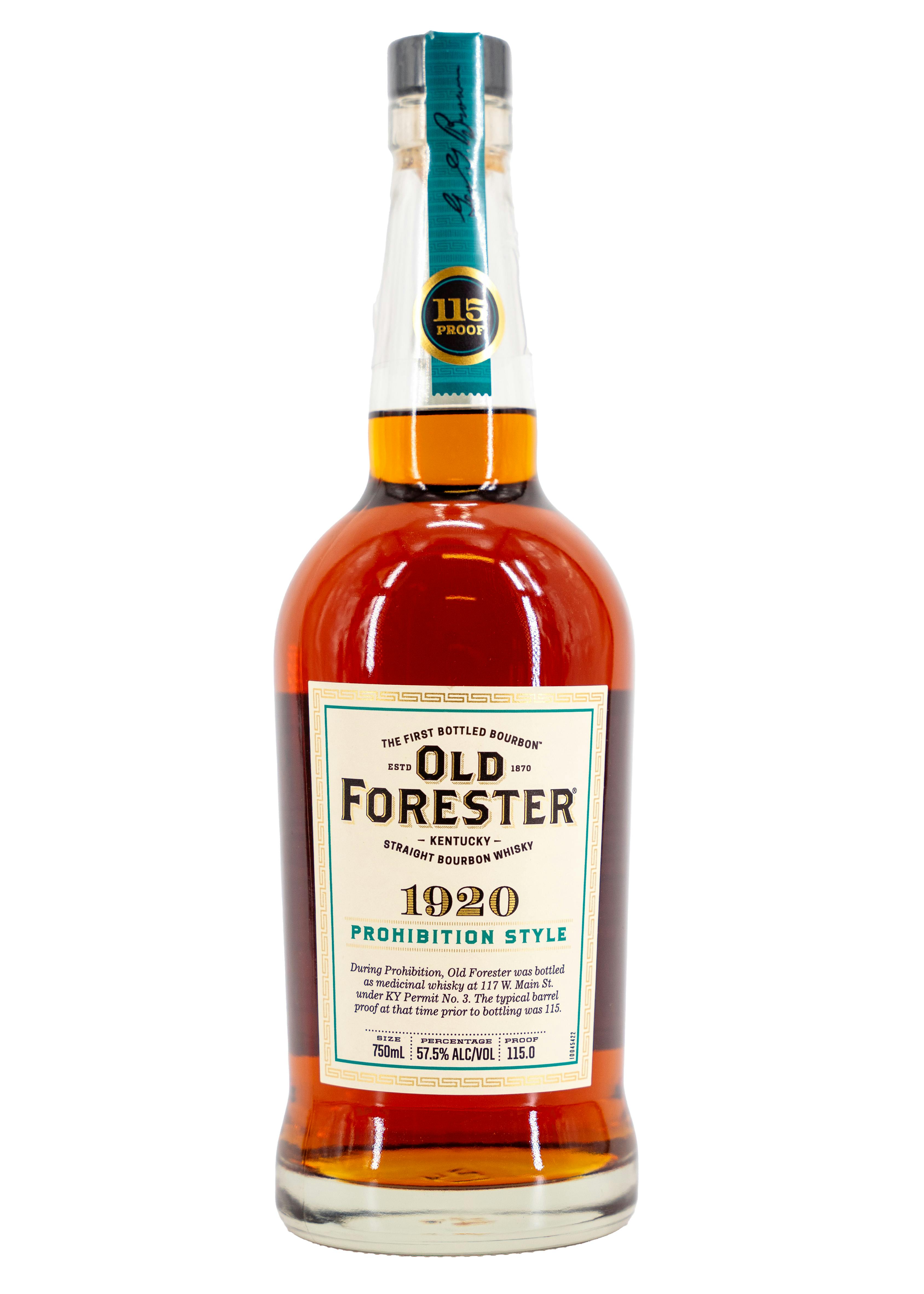 オールドフォレスター 1920 プロヒビションスタイル 57.5度 750ml オールドフォレスター 1920 プロヒビジョンスタイル - 酒が好き
