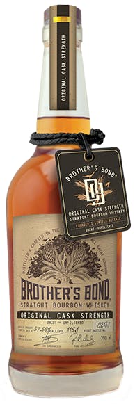 Brother's Bond Orginal Cask Strength Straight Bourbon Whiskey