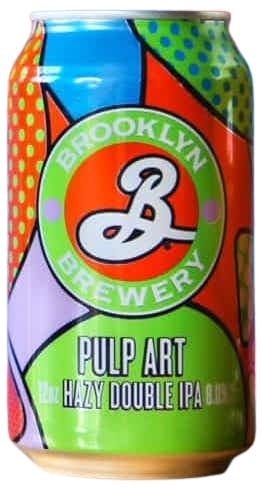 Brooklyn Brewery Pulp Art Hazy Double IPA 6 pack 12 oz. Can 